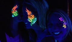 UV Glow Facepaint